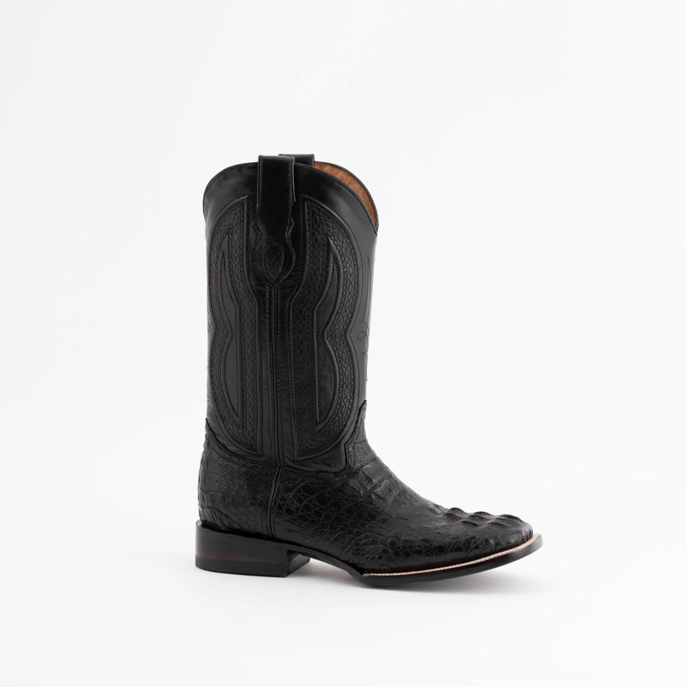 Ferrini | Men's Hornback Caiman Dakota-Black