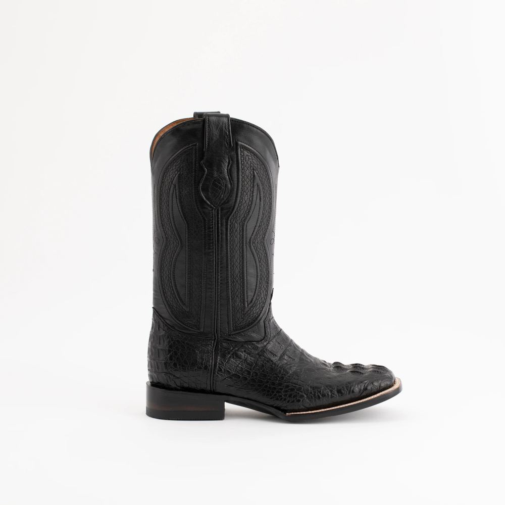 Ferrini | Men's Hornback Caiman Dakota-Black