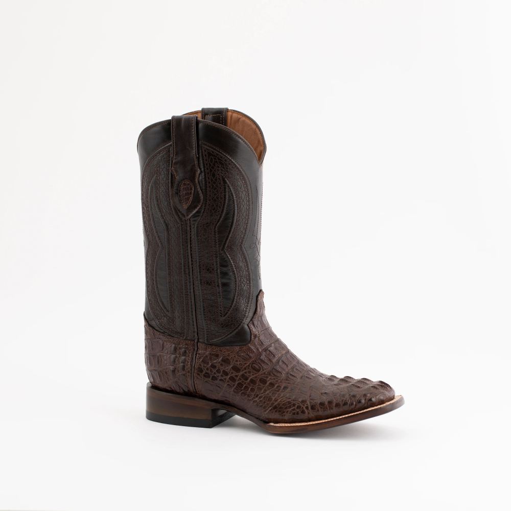 Ferrini | Men's Hornback Caiman Dakota-Brown