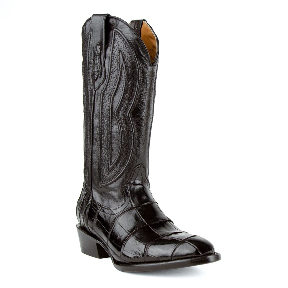 Ferrini | Men's Stallion - American Alligator-Black