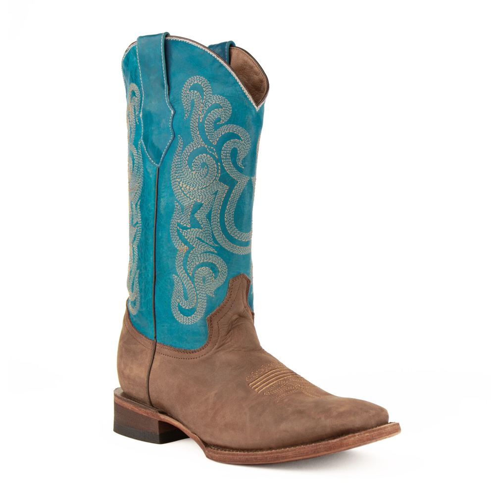 Ferrini | Men's Hunter-Chocolate/Turquoise