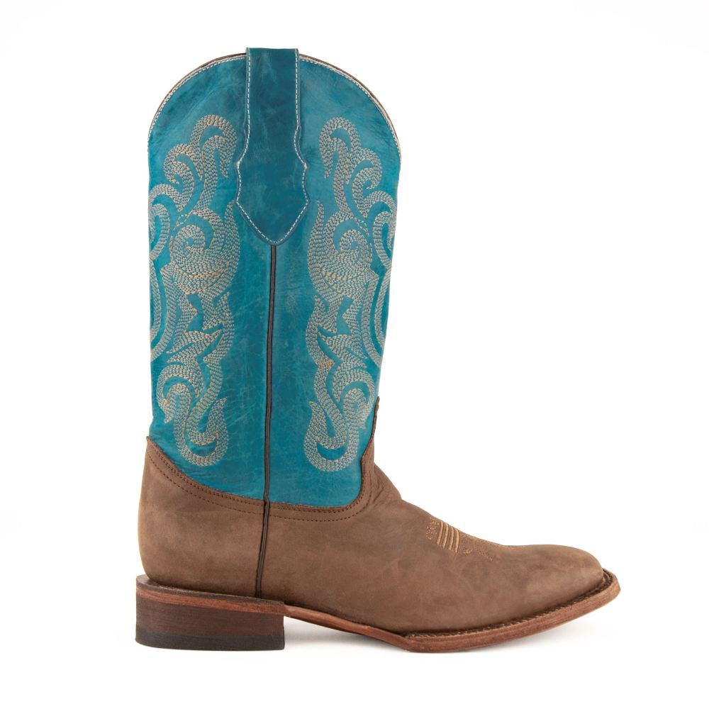 Ferrini | Men's Hunter-Chocolate/Turquoise