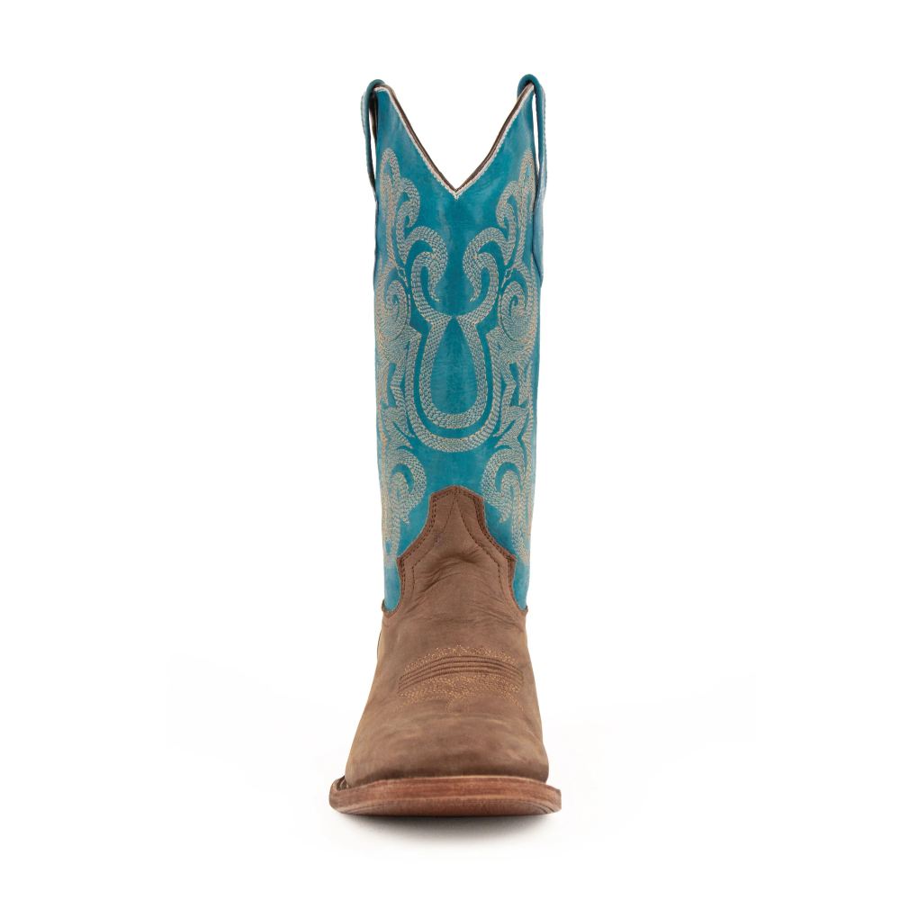 Ferrini | Men's Hunter-Chocolate/Turquoise