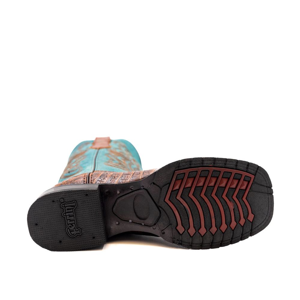 Ferrini | Men's Stampede Rubber Sole-Sport Rust