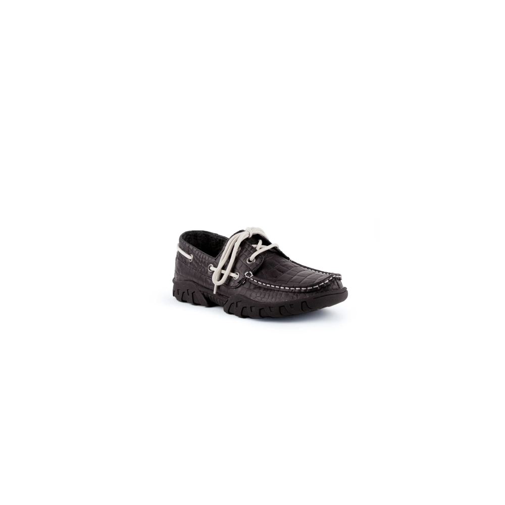 Ferrini | Women's Cowhide Print Loafer-Black