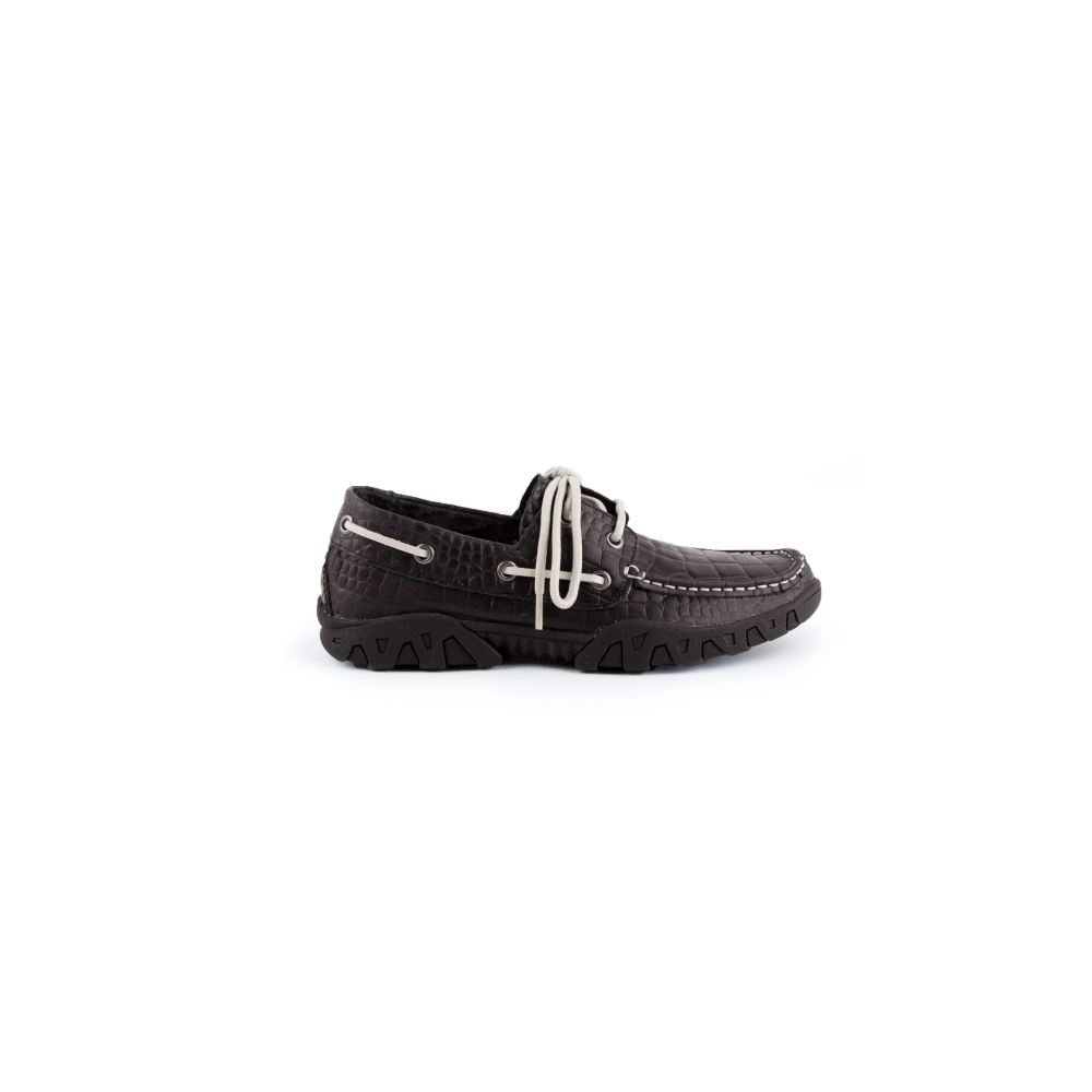 Ferrini | Women's Cowhide Print Loafer-Black