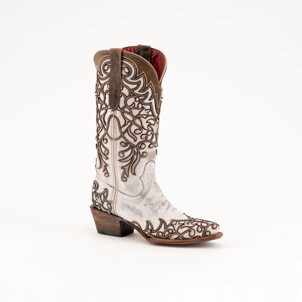 Ferrini | Women's Ivy-Chocolate/White