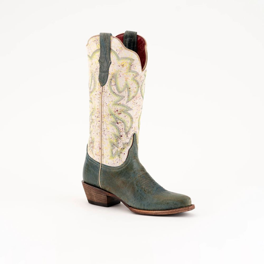 Ferrini | Women's Candy-Teal/Cream