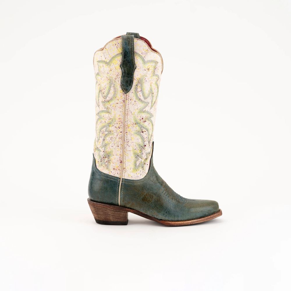 Ferrini | Women's Candy-Teal/Cream