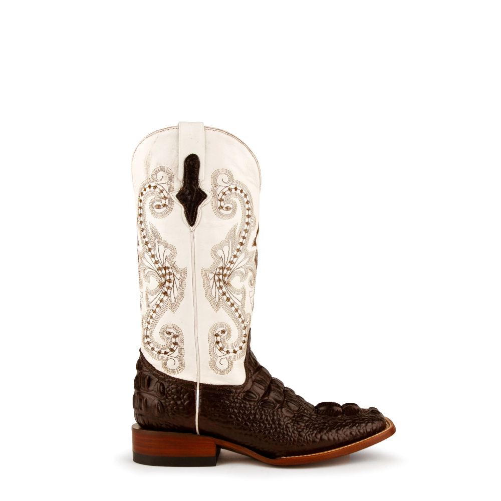 Ferrini | Women's Rancher-Chocolate/White