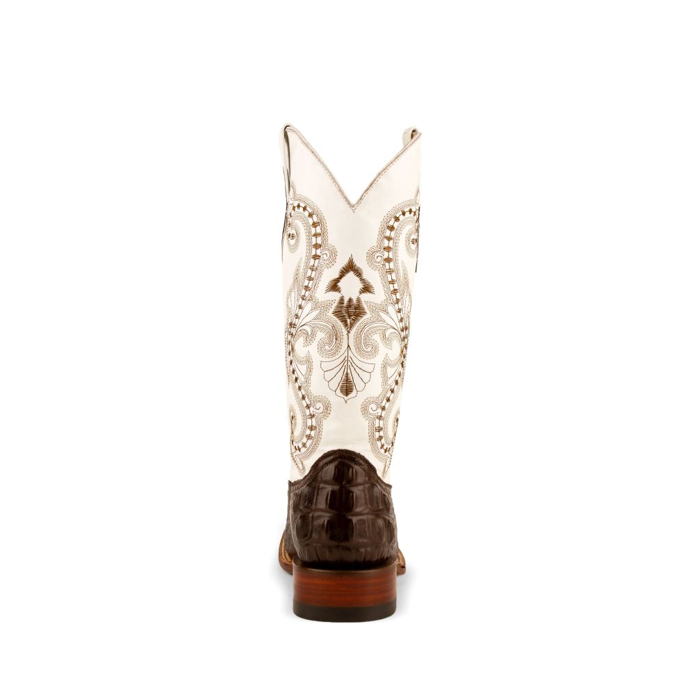 Ferrini | Women's Rancher-Chocolate/White