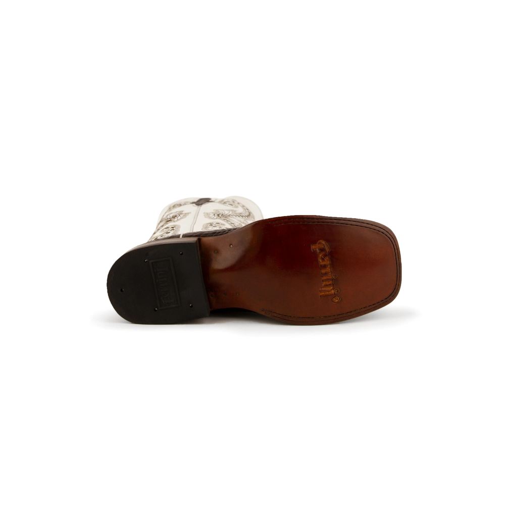 Ferrini | Women's Rancher-Chocolate/White