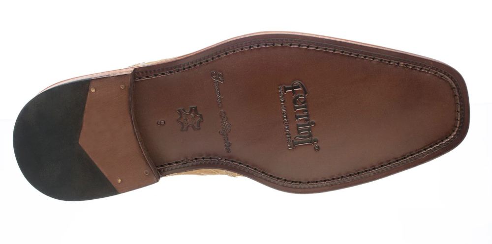 Ferrini | Men's Belly Alligator 205-Beige