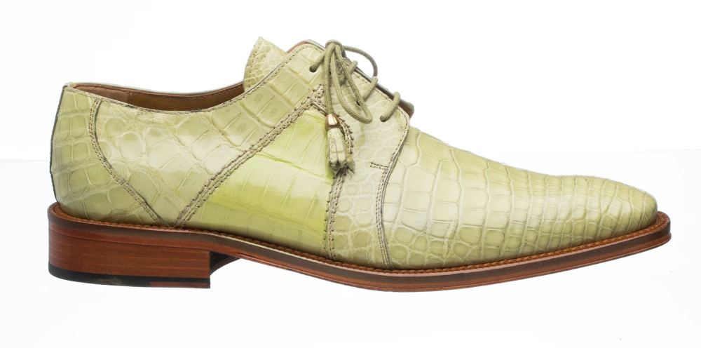 Ferrini | Men's Belly Alligator 205-Peridot