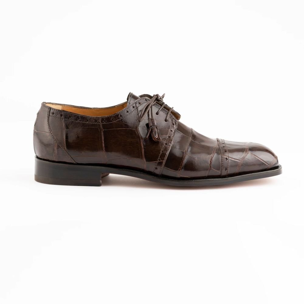 Ferrini | Men's Alligator -3798-Chocolate