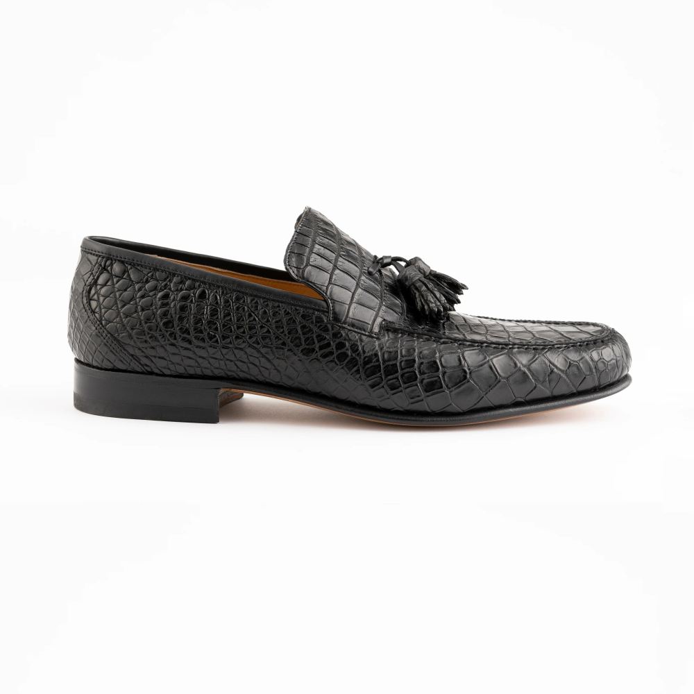 Ferrini | Men's Crocodile 3918-Black