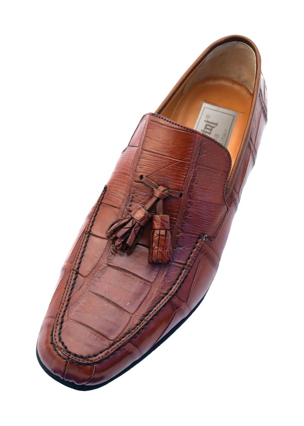 Ferrini | Men's Crocodile 3918-Cognac