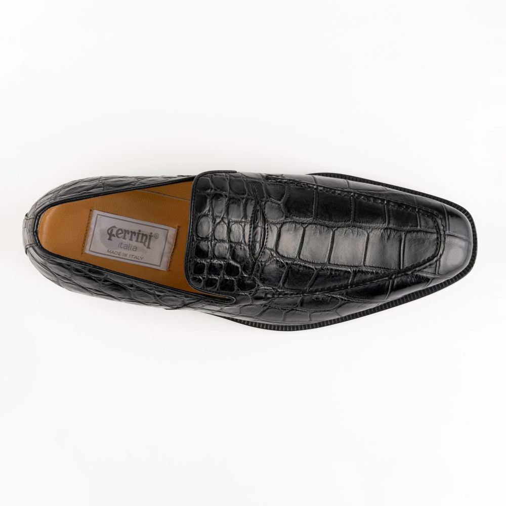 Ferrini | Men's Alligator 3877-Black